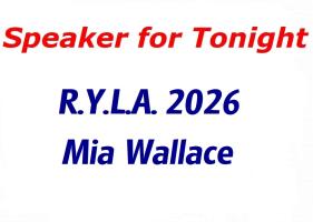 Mia Wallace - R.Y.L.A. 2026